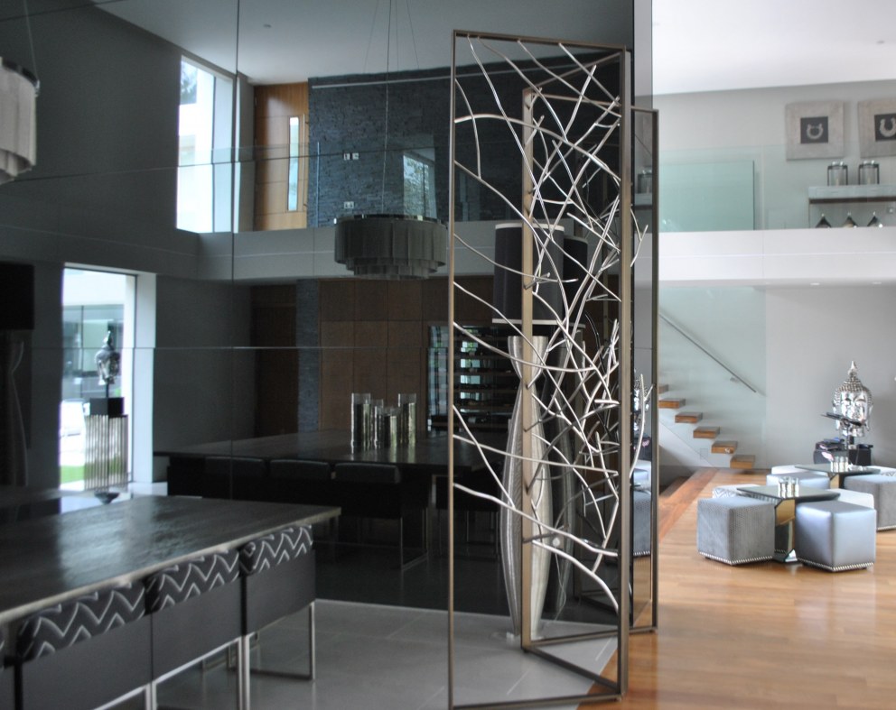 Award winning new build in Glasgow | Entrance to dining room | Interior Designers